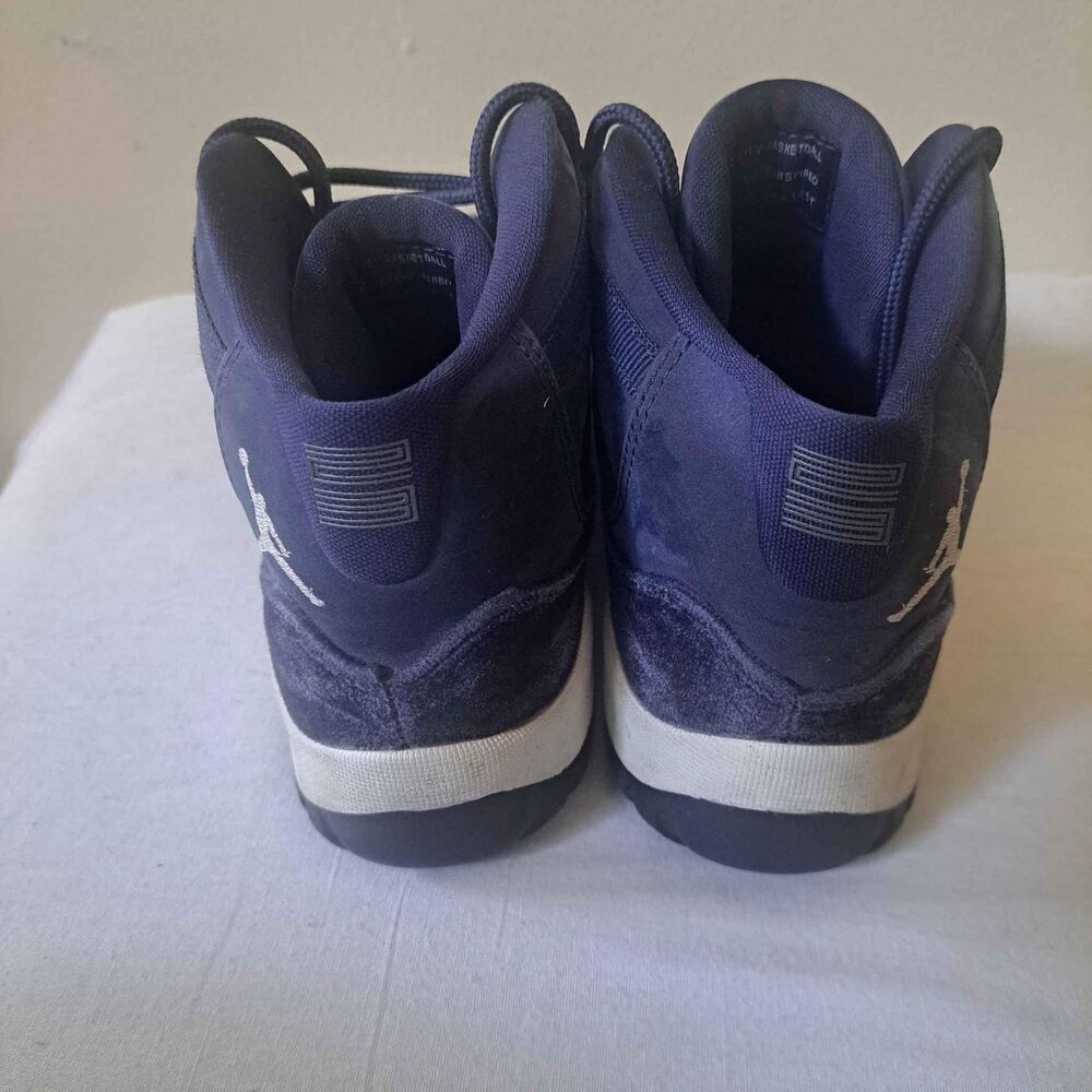 Nike‎ Air Jordan 11 Retro Midnight Navy Velvet Preschool DO3857-441 US Size 3Y - Picture 3 of 7